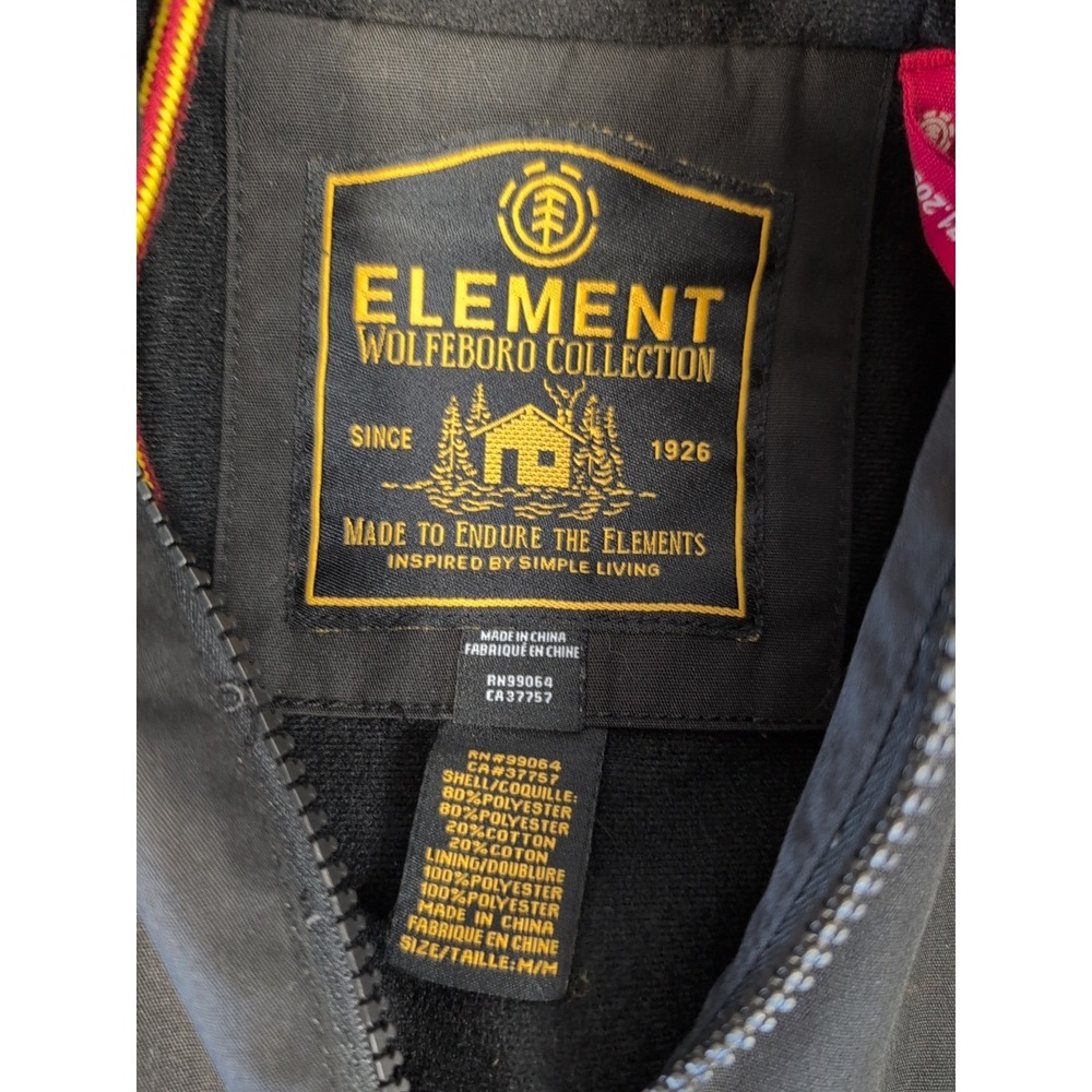 Element Wolfeboro Collection Men's Jacket Size Medium - Picture 2 of 9